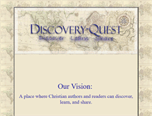 Tablet Screenshot of discovery-quest.com
